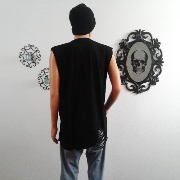 Distressed Tank Top - Picture 3 of 4